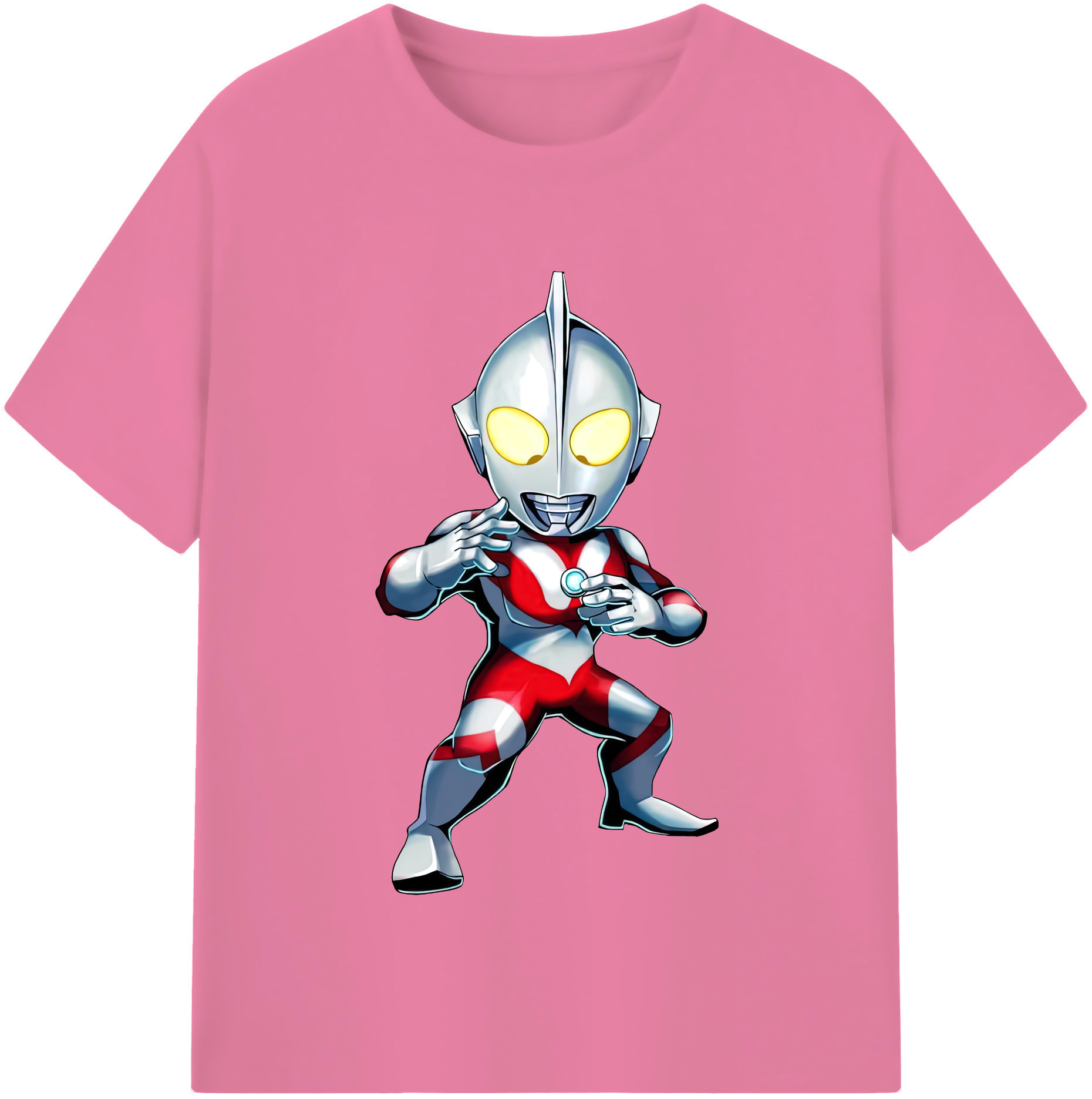 （画像用） ウルトラマン Ultraman 綿100％半袖Tシャツ（フロントプリント）